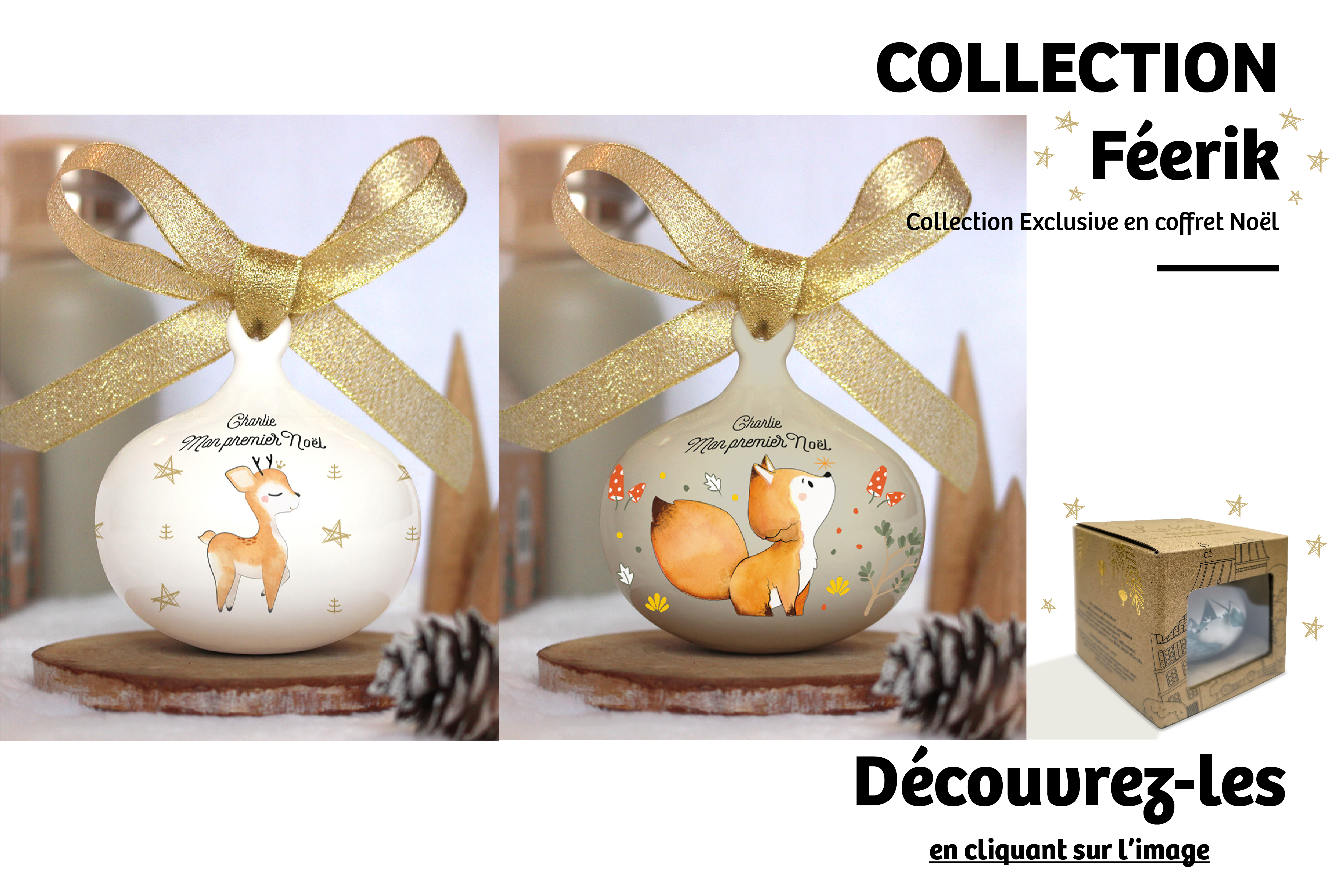 Collection féerie en coffret Noël