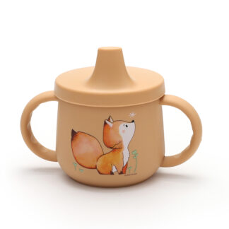 Tasse d'apprentissage silicone renard